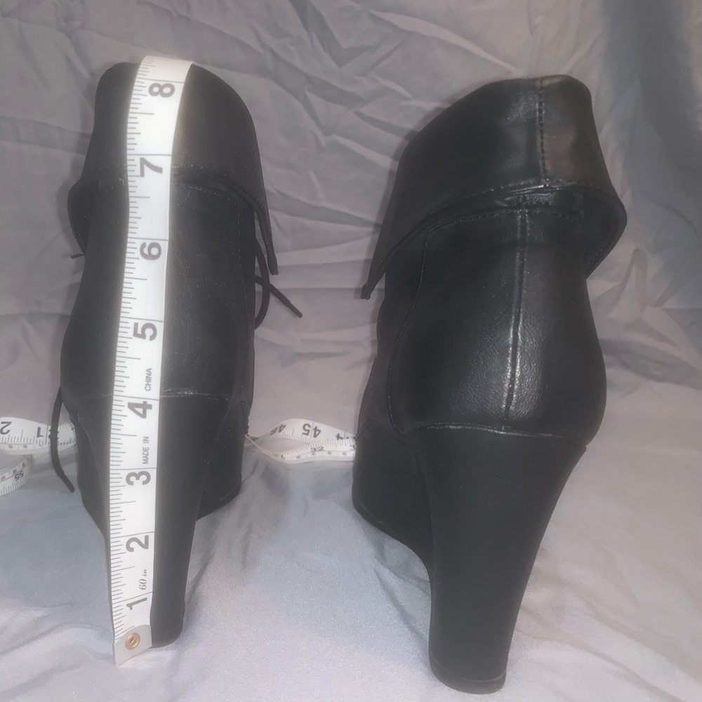 Lace Up Booties With 4” Heel W10 Fiona ‘Tenley’ - image 4